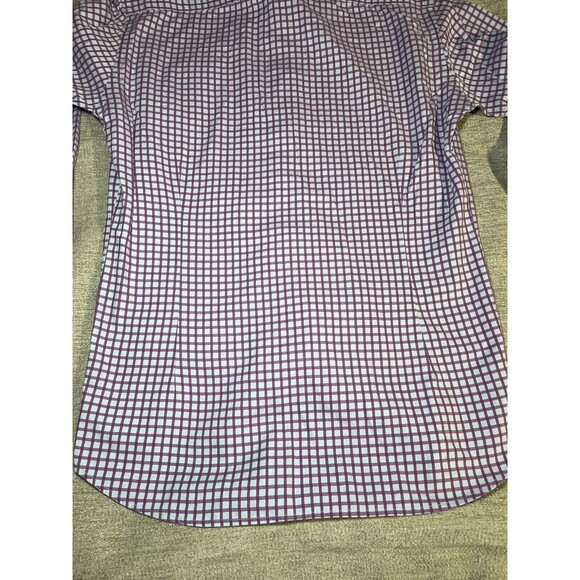 Raja Button Down Shirt Men’s Large Purple Collard - Picture 14 of 15
